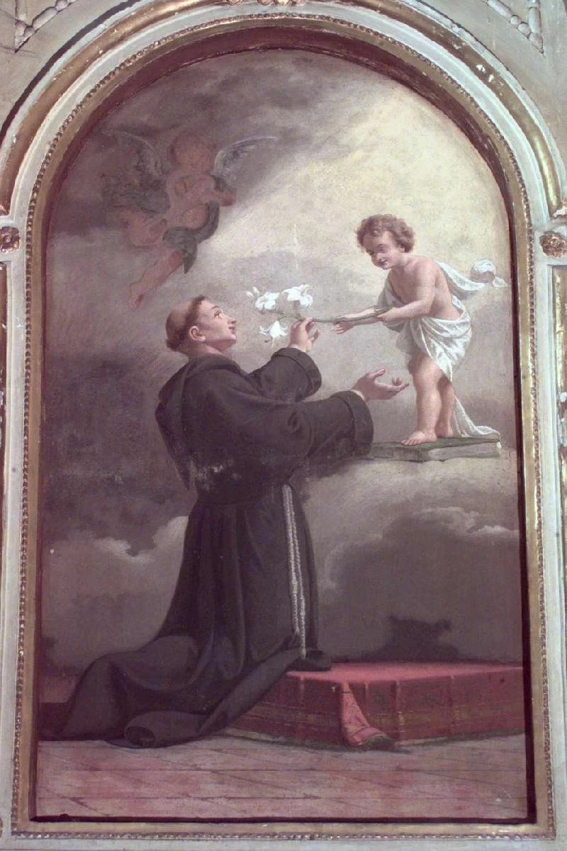 Gesù Bambino appare a Sant'Antonio